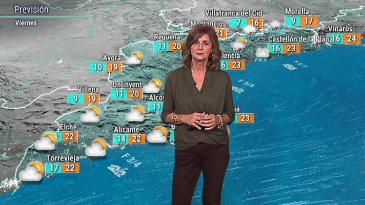 L'informatiu - Comunitat Valenciana - El tiempo en la Comunidad Valenciana - 18/10/18