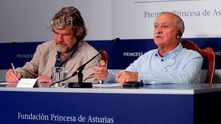 Premios Princesa de Asturias - Wielicki y Messner reivindican la esencia del alpinismo