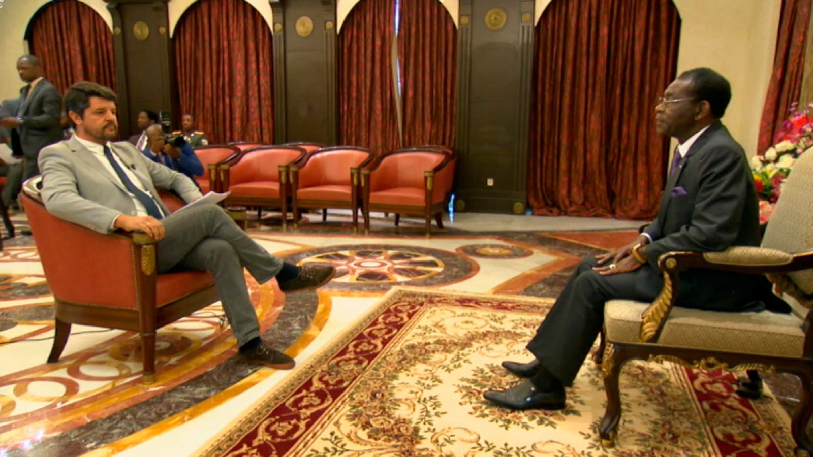 Entrevista íntegra de TVE a Teodoro Obiang
