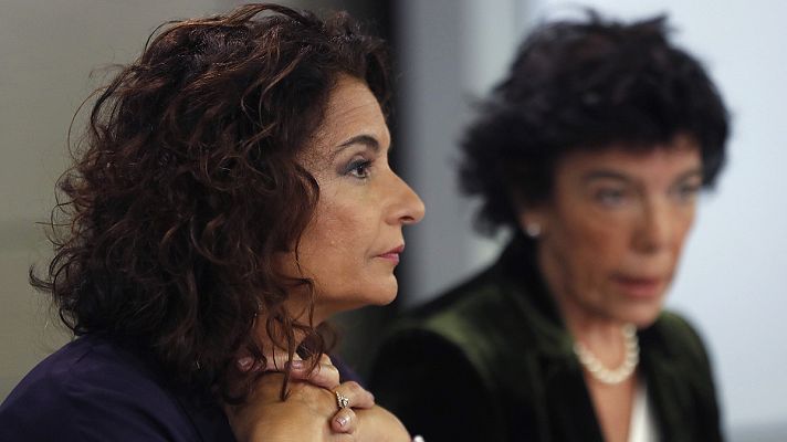 Telediario 1 - Presupuestos: Montero asegura que la carta de Bruselas no cuestiona el borrador del Gobierno