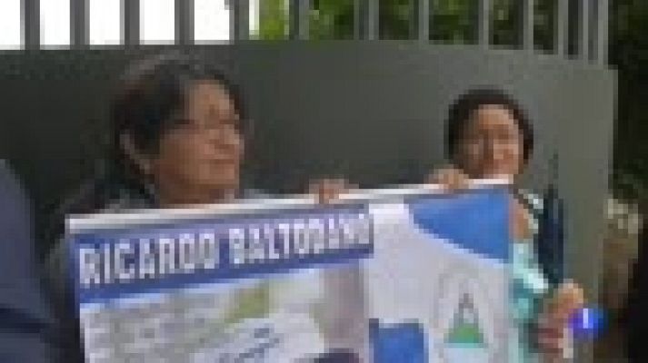 Telediario 1 - Protestas en Nicaragua por la represión del Gobierno contra los estudiantes