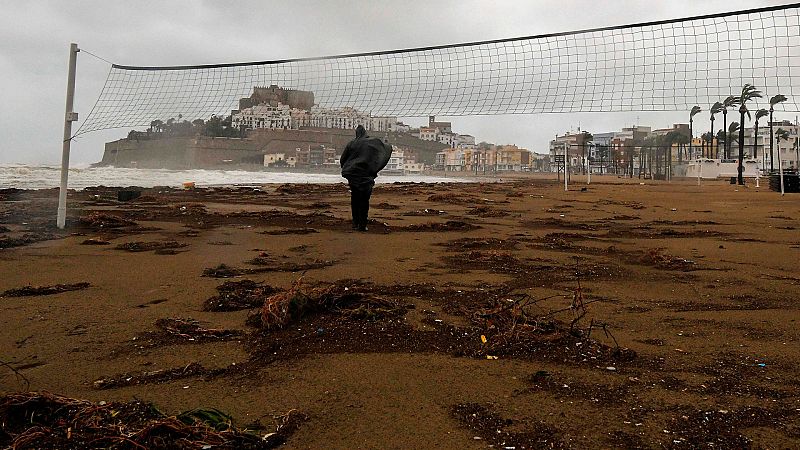 Persiste el temporal en Cataluña, norte de la Comunidad valenciana y Baleares