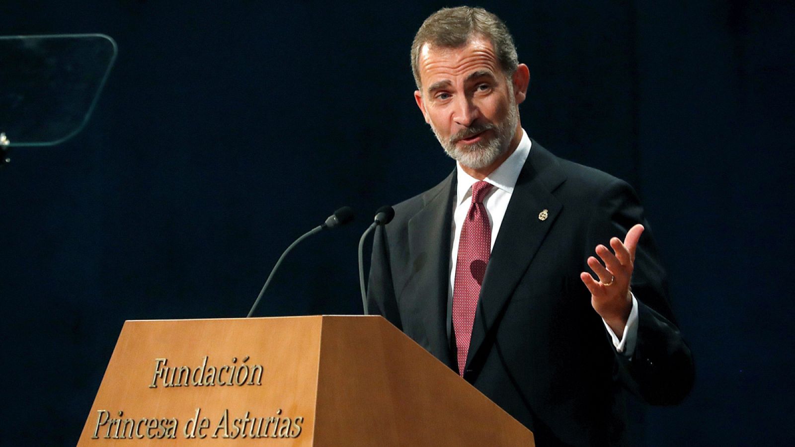 Premios Princesa de Asturias 2018: El rey cie a la Constitucin la "soberana" y la "diversidad" de los territorios de Espaa