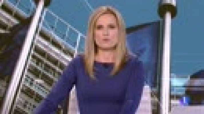 Telediario 1 - Bruselas avisa a España por el riesgo de que se desvíe del ajuste exigido