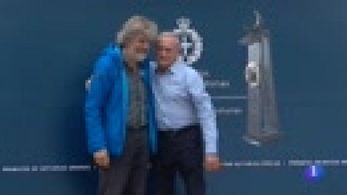 Los alpinistas Reinhold Messner y Krzysztof Wielicki, premio Princesa de Asturias de los Deportes