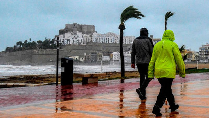 Predominio de cielos nubosos o muy nubosos en la mayor parte del país