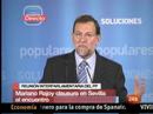 Rajoy habla sobre las pensiones