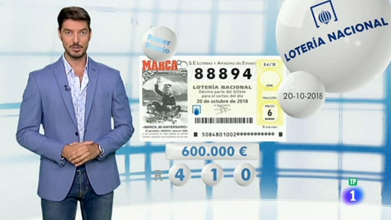 Loterías: Lotería Nacional - 20/10/18 | RTVE Play