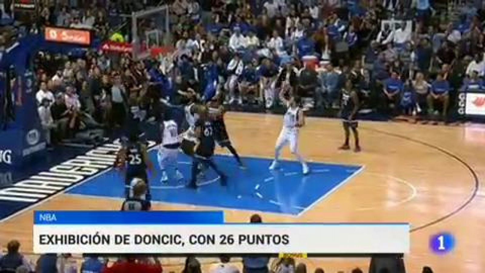Telediario 1: Doncic se luce en su segundo partido en la NBA | RTVE Play
