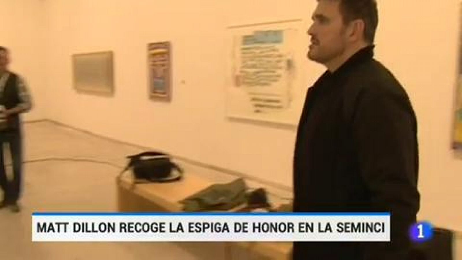 Telediario 1: Matt Dillon está en la Seminci de Valladolid  | RTVE Play