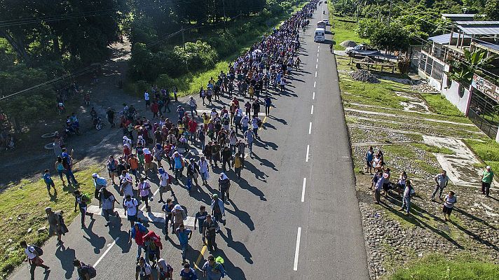  - Caravana de migrantes en México