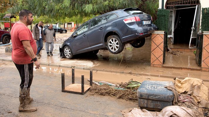 Se declara zona catastrófica en Málaga