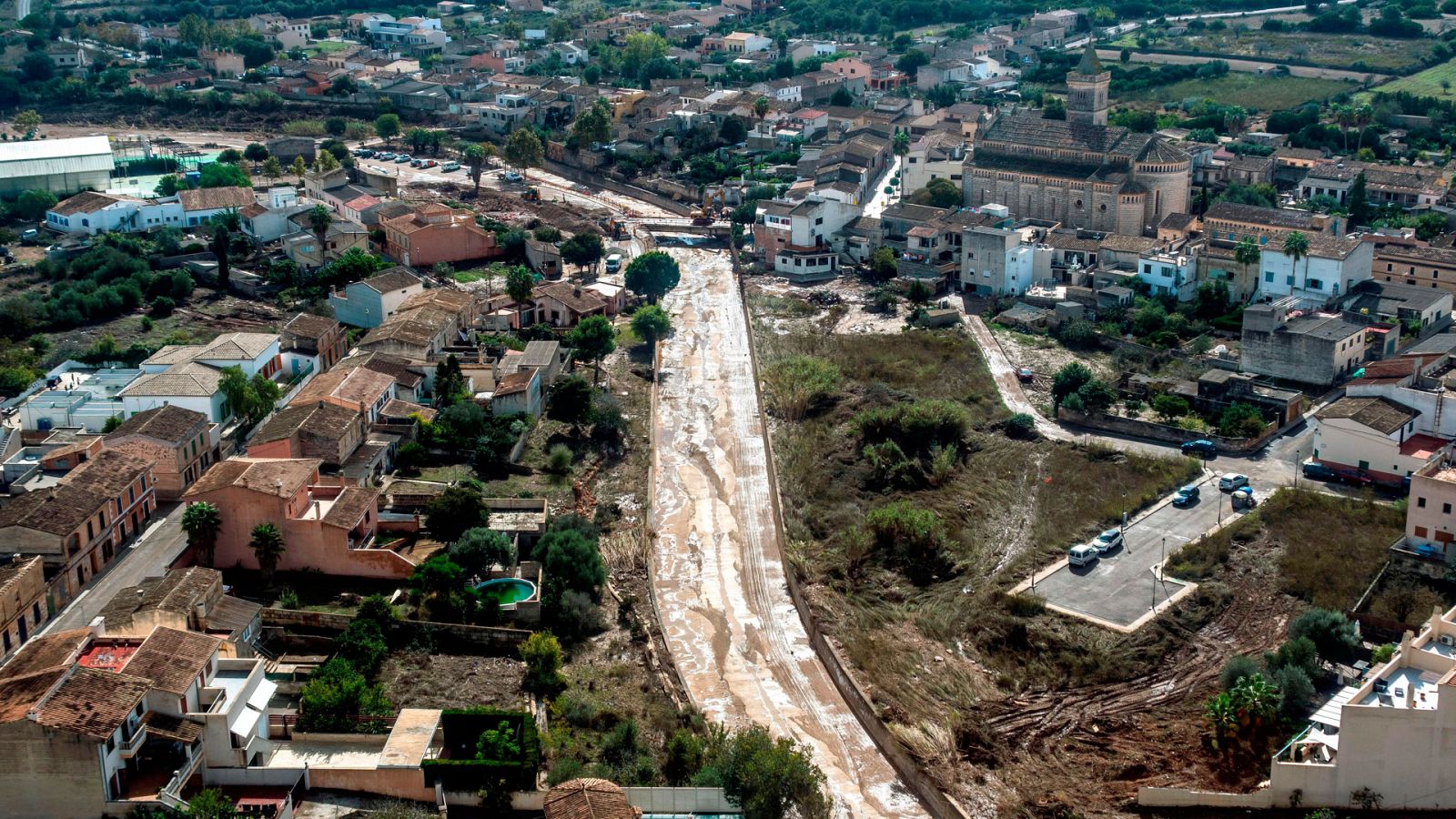 Las ayudas llegan a los afectados por la riada en Mallorca