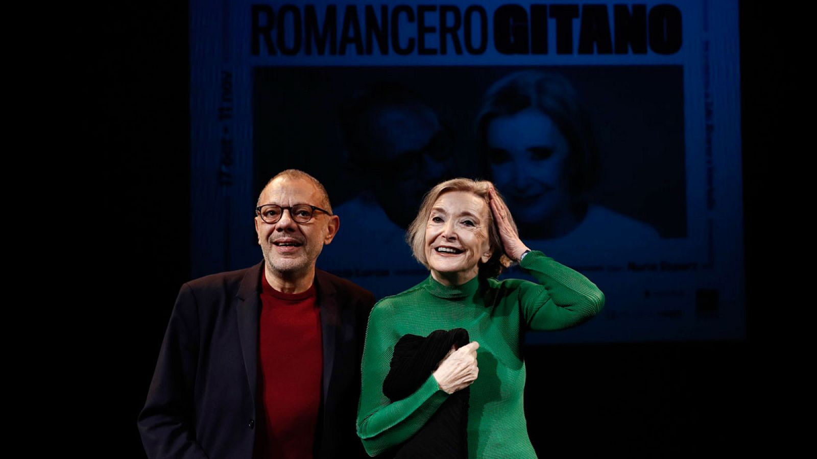 El Romancero Gitano de Federico García Lorca ha reunido a dos grandes del teatro en España: Nuria Espert y Lluís Pasqual. La actriz piensa que puede ser la última vez que interprete estos versos lorquianos en el escenario.