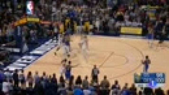 Telediario 1 - Juancho Hernangómez, héroe de los Nuggets con un tapón ante los Warriors