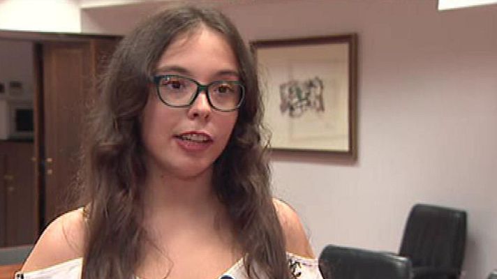 Telediario 1 - 'Yo no me callo', la campaña contra el acoso a tartamudos