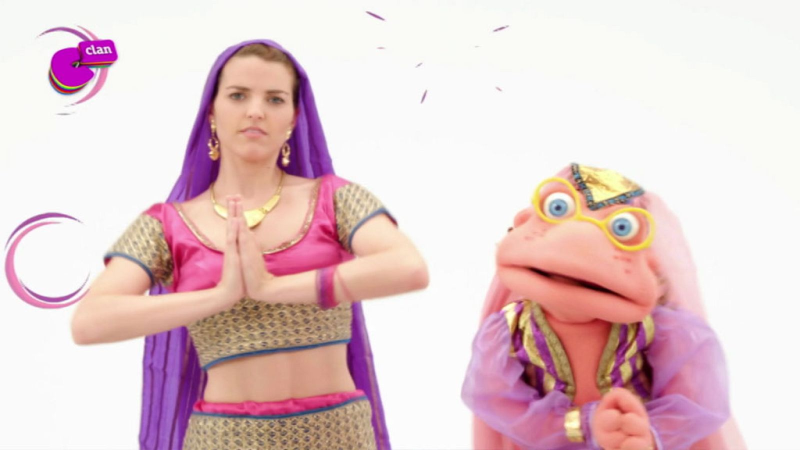 Un baile hingú como en Shimmer y Shine - Club Clan | Ver