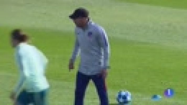 Telediario 1 - Simeone: "Costa nos da fortaleza física y anímica"