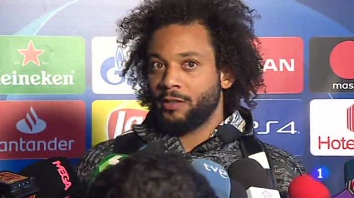 Marcelo carga contra la prensa tras la victoria del Madrid ante el Viktoria Plzen