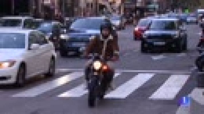 Telediario 1 - Madrid estrena nuevas normas de circulación