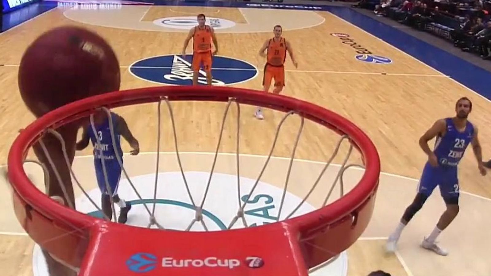 Baloncesto - Eurocup 4ª jornada: Zenit St. Petersburg - Valencia Basket - ver ahora