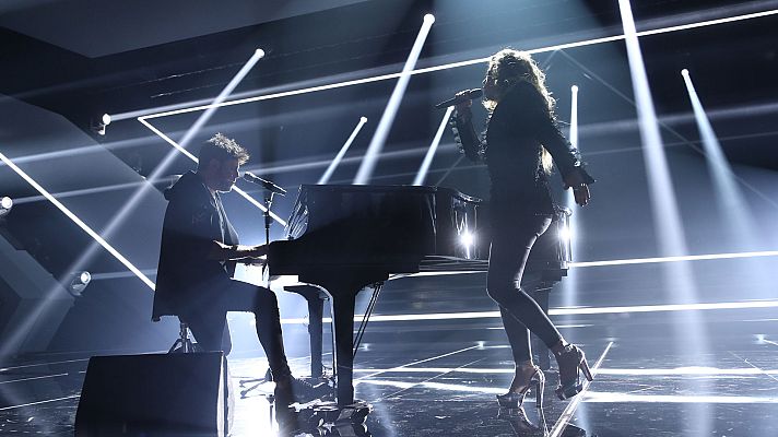 OT 2018 - Pablo López y Miriam Rodríguez cantan "No!"