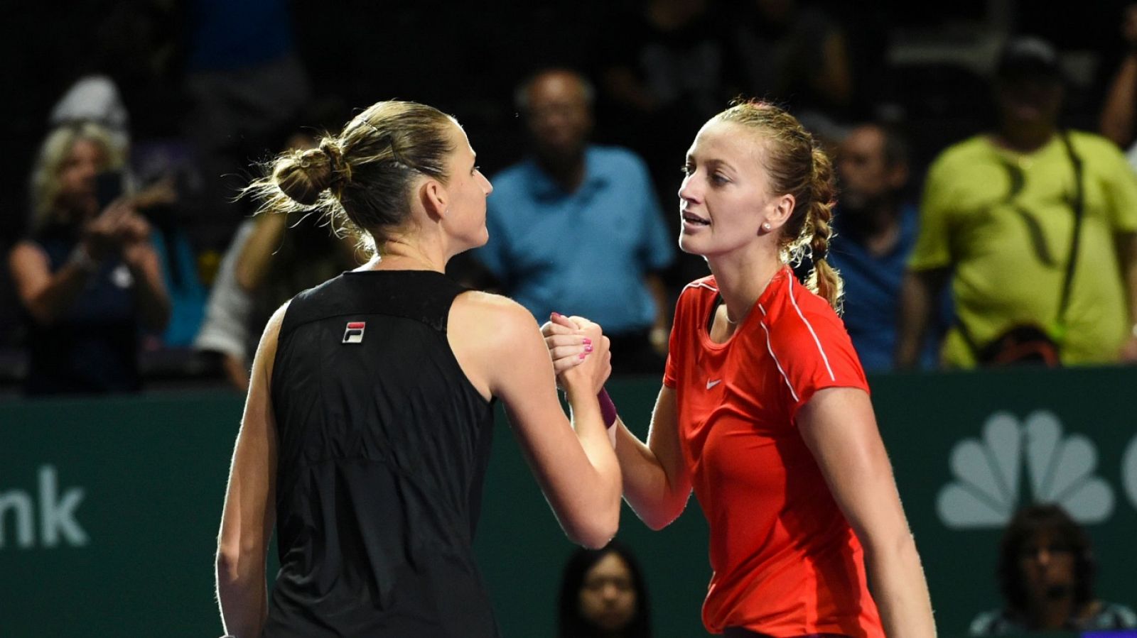 Tenis - WTA Torneo Finals Singapur (China): P. Kvitova - K. Pliskova