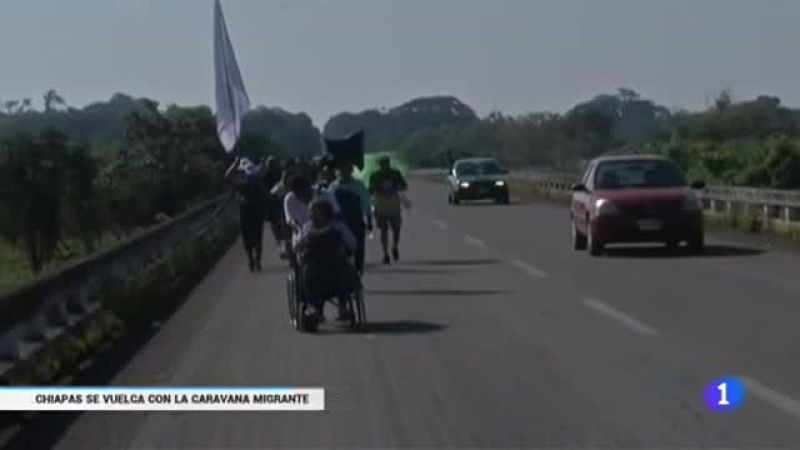 Chiapas se vuelca con la caravana migrante