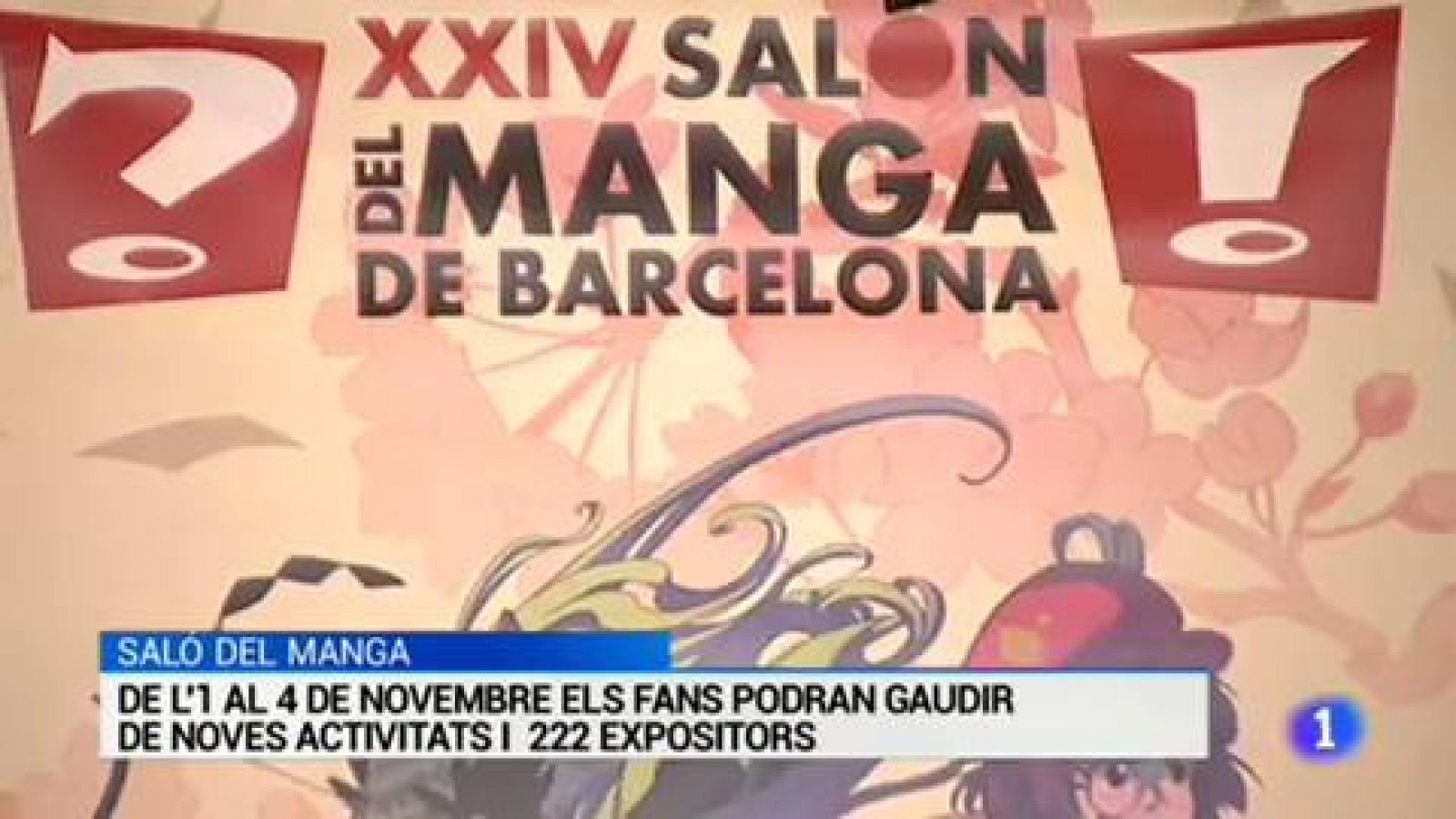 L'Informatiu: Es presenta la 24a edició del Saló del Manga  | RTVE Play