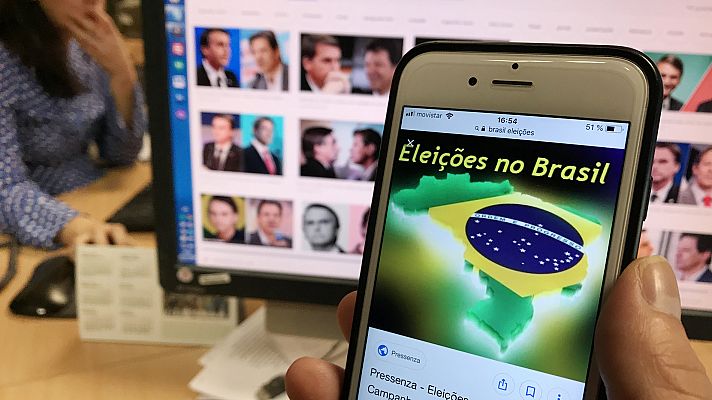  - La desinformación en redes sociales móviles empaña el proceso electoral en Brasil