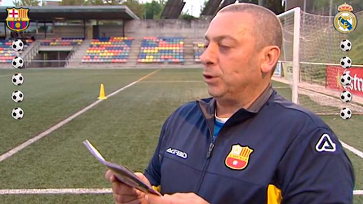 Telediario 1 - ¿Cuánto saben los niños del FC Santboiá del Clásico?