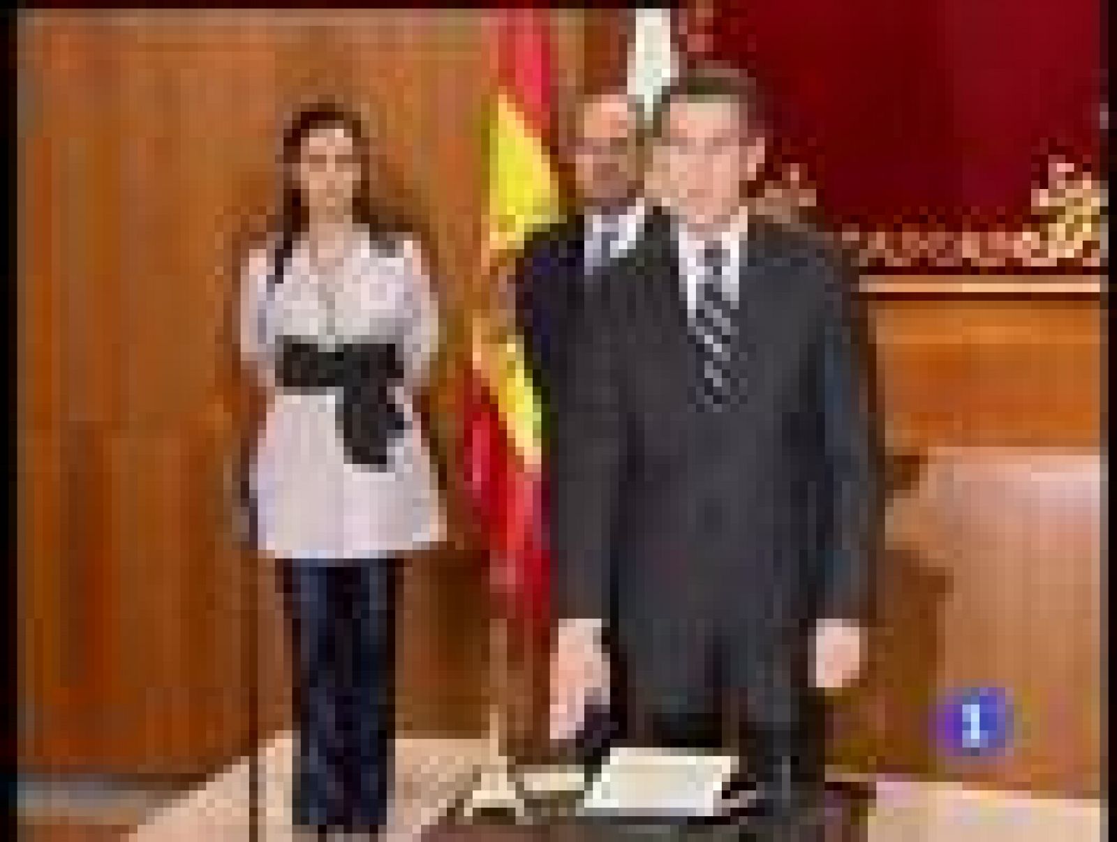 Feijóo promete como presidente de la Xunta de Galicia