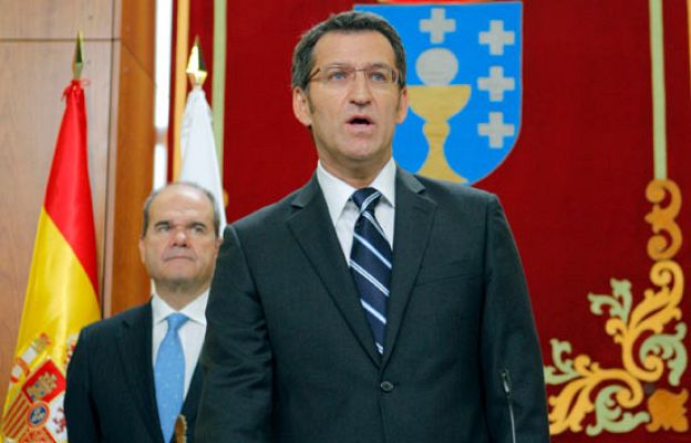  - Feijóo ya preside la Xunta