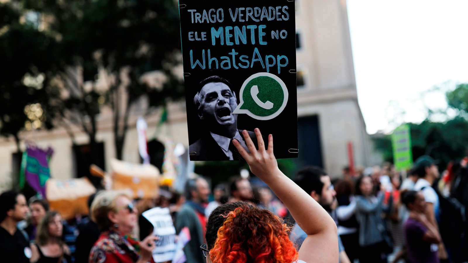 La campaña electoral en Brasil, el último laboratorio de las 'fake news'