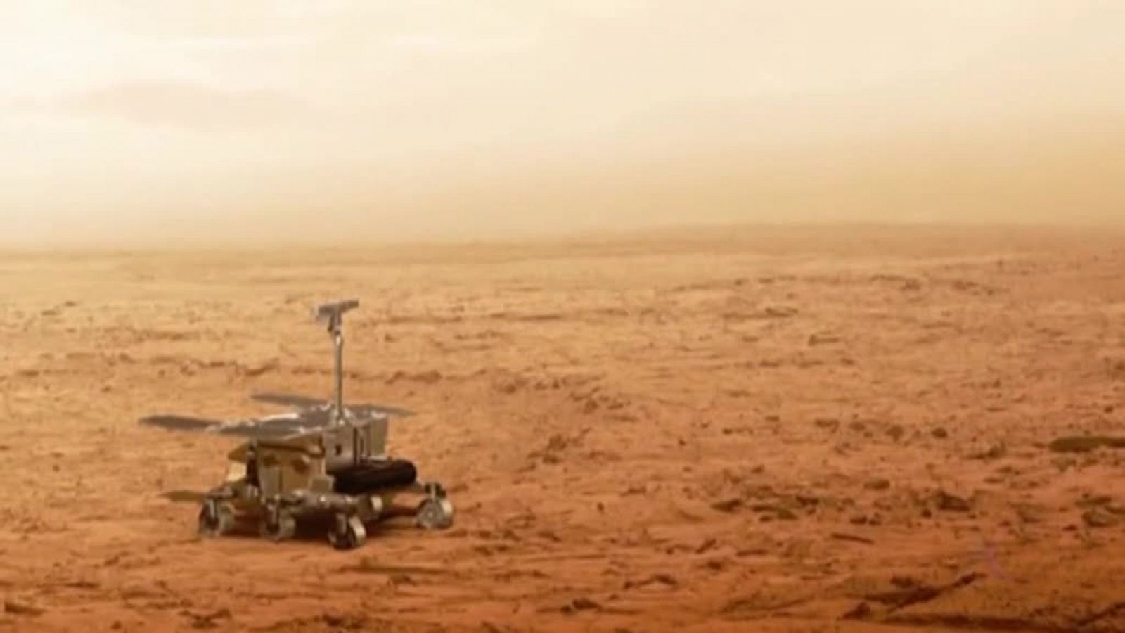 Telediario 1: La Agencia Espacial Europea prueba en el desierto de Almería el robot que enviará a Marte en 2020 | RTVE Play