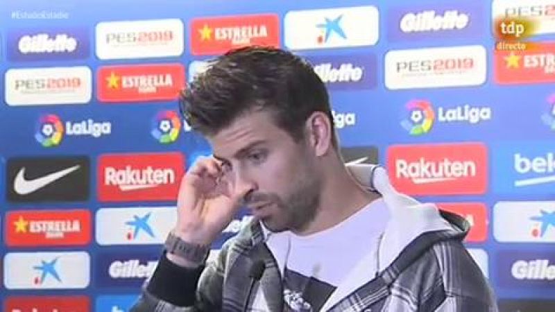 Piqué, tras el 5-1 al Madrid: "Da gusto, te da una sensación de subidón importante" - Estudio Estadio | Ver