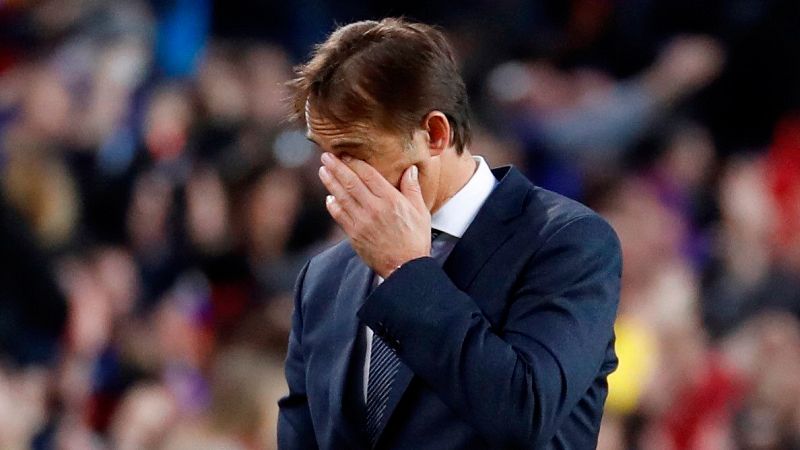 Lopetegui tiene las horas contadas en el Real Madrid y Conte sería su sustituto