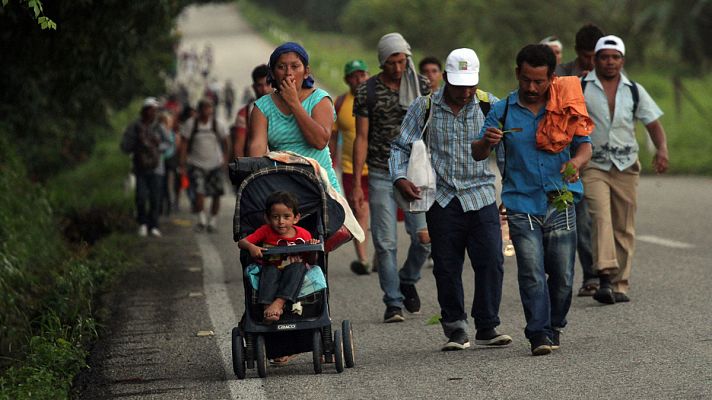 Decenas de migrantes deciden regresar a casa