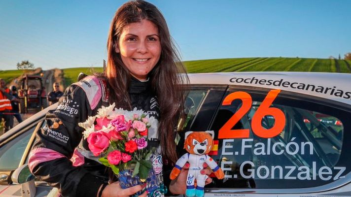 Telediario 1 - Así es Emma Falcón, campeona de Europa de rallies