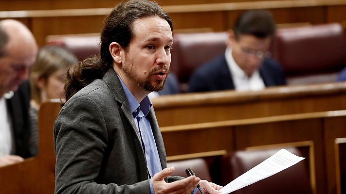Informativo 24h - Iglesias pide a Sánchez que "nunca más se equivoque de aliados" para pactar los Presupuestos