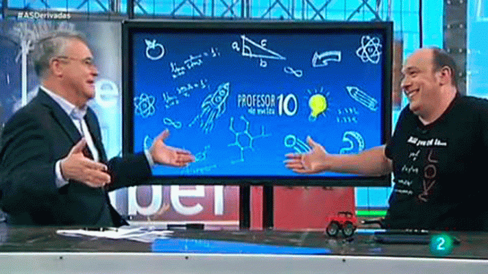 La aventura del Saber - Sergio Castro, profesor10demates, y las derivadas.