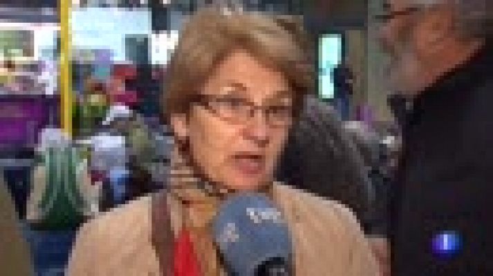 Telediario 1 - Jornada de huelga en Renfe la víspera del puente de Todos los Santos