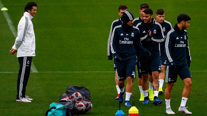 Telediario 1 - El Real Madrid estrena a Solari en Melilla