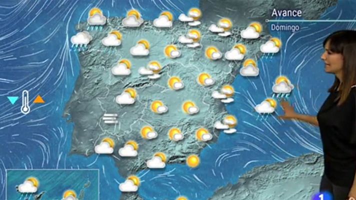 El tiempo - Lluvias en Baleares y norte peninsular y subida de las temperaturas