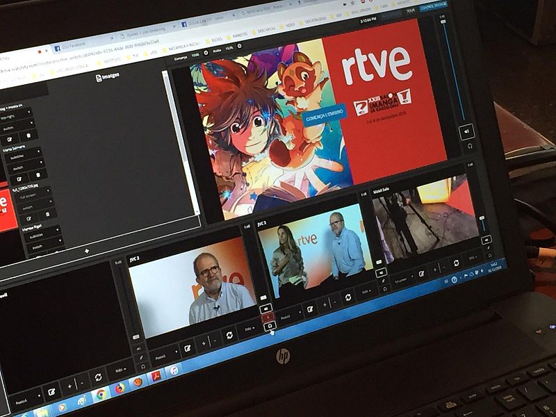 Televisió Española converteix el saló de manga en un laboratori de les noves tecnologies audiovisual