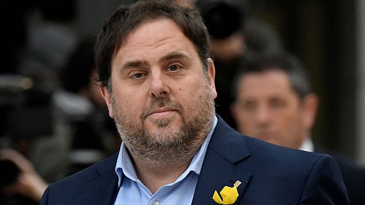 Telediario 1 - La Fiscalía acusa a los líderes del 'procés' de rebelión y pide 25 años de prisión para Junqueras