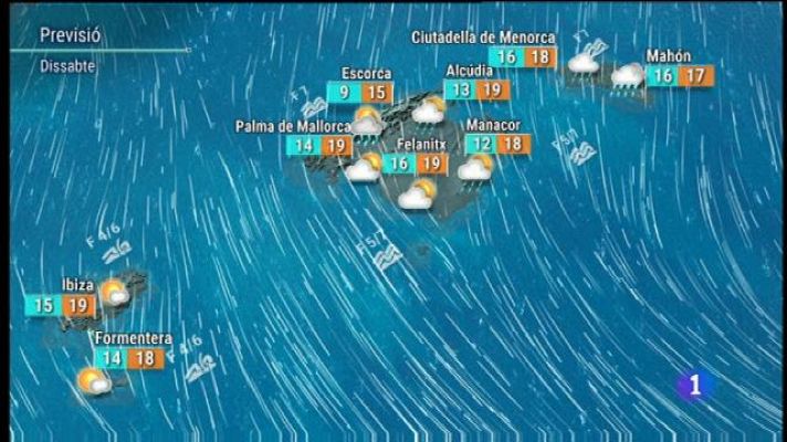 Informatiu Balear - El temps a les Illes Balears - 02/11/18