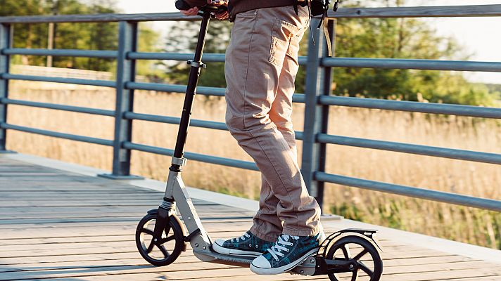 El patinete,  nuevo transporte en las ciudades