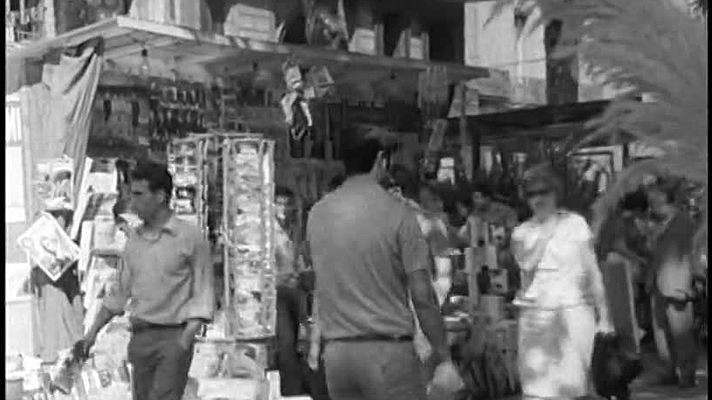 Telediario 1 - La nueva rambla de Barcelona tendrá sólo un carril