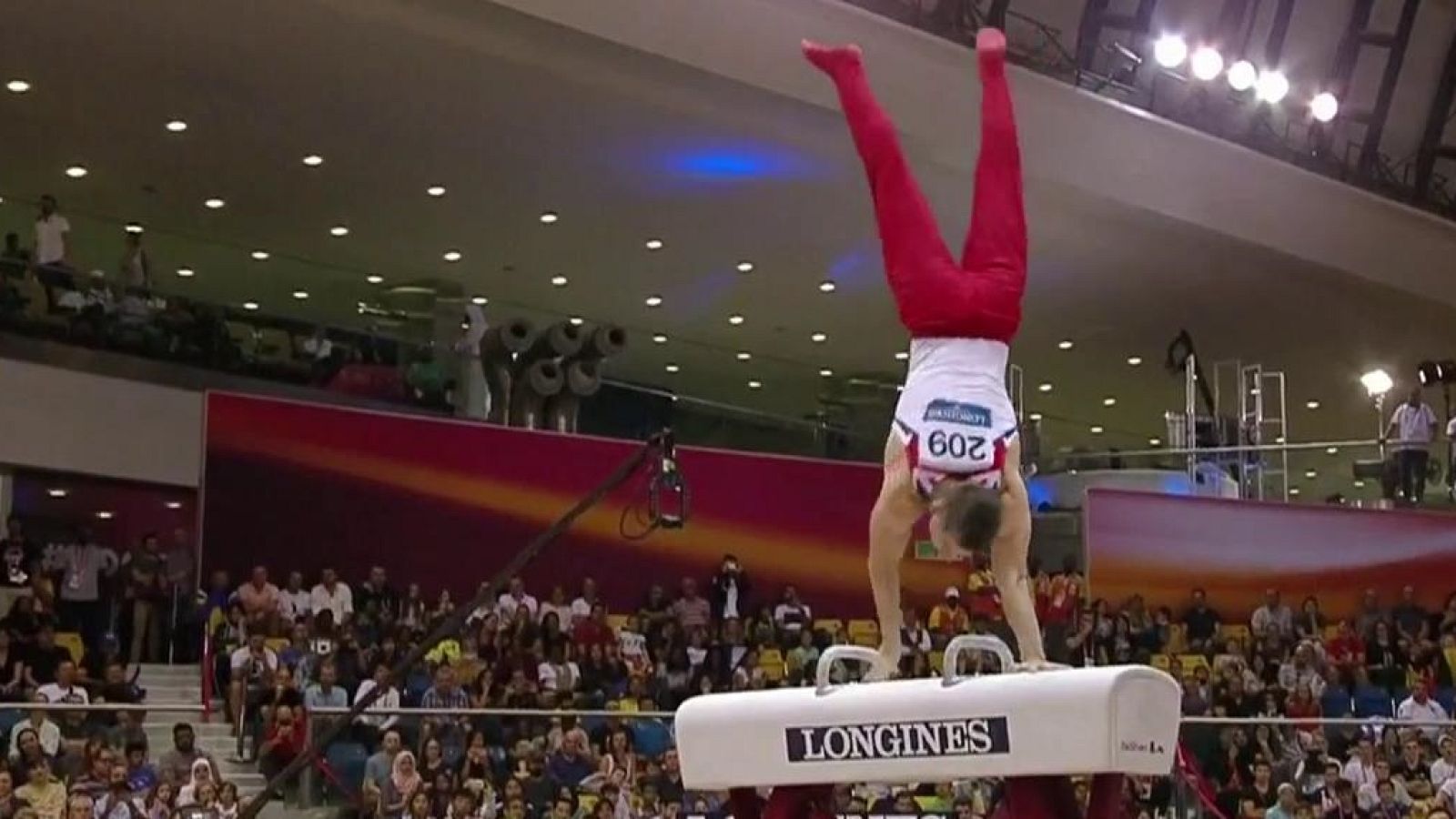Gimnasia artística - Campeonato del Mundo. Final Masculina Caballo con arcos, desde Doha (Catar) - ver ahora
